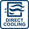 Direct cooling has high overload capacity and long service life.
