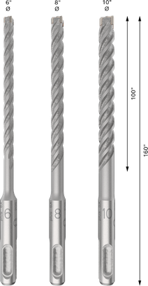 PRO专业系列SDS plus四坑5系